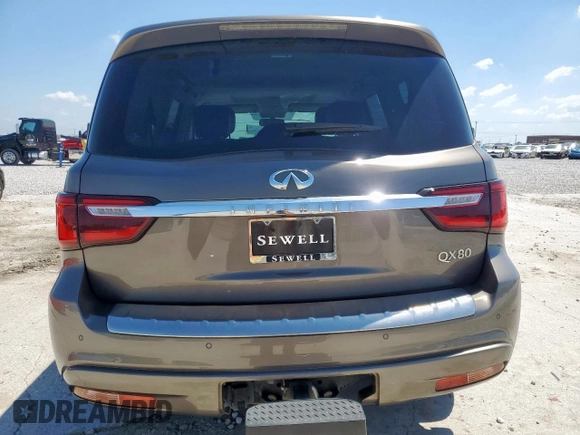 2019 Infiniti QX80 Luxe z VIN JN8AZ2NF2K9688380, wystawiony jako Copart lot #54236905 z przebiegiem 106 518 mil mil oraz Szkoda całkowita • Salvage title. Historia ofert i sprzedaży dostępna na DreamBid. Obrazek 6.