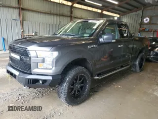 2015 Ford F-150 XLT with VIN 1FTFX1EG0FFD05618, listed as a Copart auction lot 61289795 with 91,836 mi miles and Salvage title. Bid and sale history available at DreamBid. Image 1.