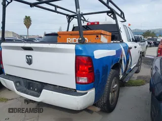 2018 Ram 1500 Express with VIN 1C6RR7FG6JS326988, listed as a IAAI auction lot 41834856 with 226,807 mi miles. Bid and sale history available at carsss.com. Image 4.