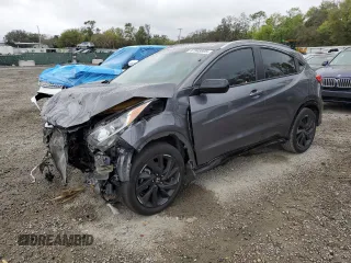 2022 Honda HR-V Sport with VIN 3CZRU6H11NM746158, listed as a Copart auction lot 50223225 with 45,470 mi miles and Salvage Title. Bid and sale history available at carsss.com. Image 1.