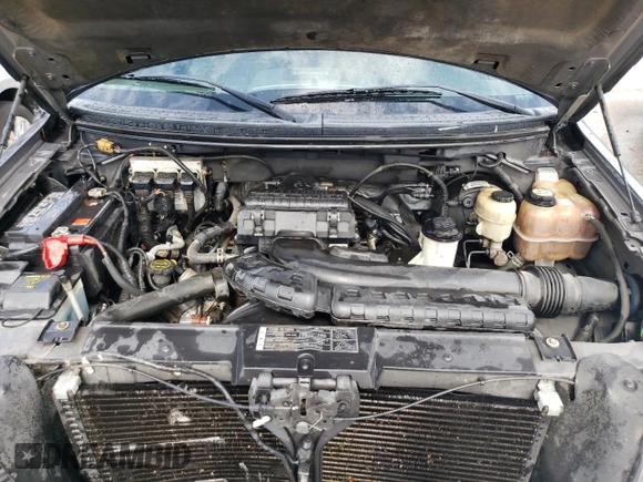 2008 Ford F-150 XL with VIN 1FTRF14V38KC73242, listed as a Copart auction lot 72579034 with 155,310 mi miles and Salvage Title. Bid and sale history available at carsss.com. Image 11.