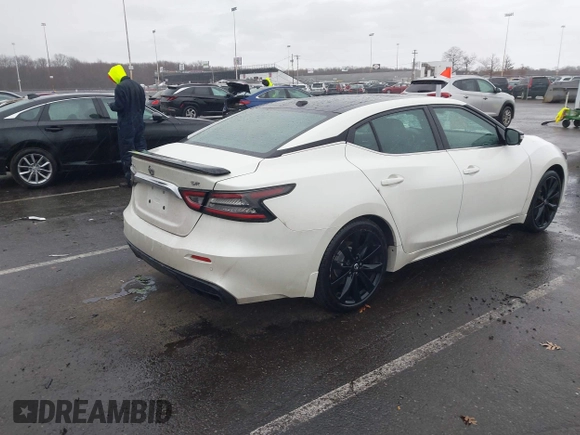 2020 Nissan Maxima SR with VIN 1N4AA6EV1LC373694, listed as a IAAI auction lot 41732550 with 80,453 mi miles and . Bid and sale history available at DreamBid. Image 4.
