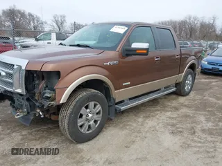 2012 Ford F-150 XL with VIN 1FTFW1ET0CFB70135, listed as a IAAI auction lot 41553865 with 193,381 mi miles. Bid and sale history available at carsss.com. Image 2.