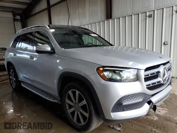 2020 Mercedes-Benz GLS 450 with VIN 4JGFF5KE3LA224520, listed as a Copart auction lot 62292535 with 69,020 mi miles and Salvage title. Bid and sale history available at DreamBid. Image 4.