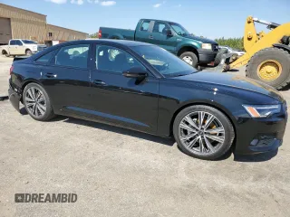 2021 Audi A6 Premium Plus with VIN WAUE8AF2XMN034062, listed as a Copart auction lot 47009385 with 8,674 mi miles and Salvage Title. Bid and sale history available at carsss.com. Image 4.