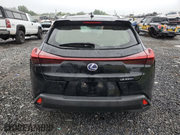 2021 Lexus UX 250h with VIN JTHP9JBH4M2052480, listed as a Copart auction lot 59948845 with 22,033 mi miles and Salvage title. Bid and sale history available at DreamBid. Image 6.