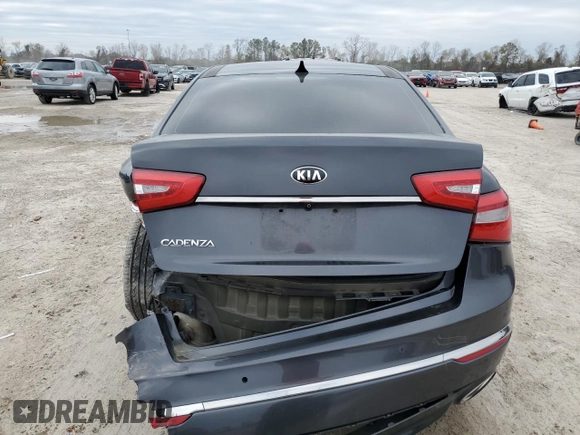 2016 Kia Cadenza Premium with VIN KNALN4D76G5221688, listed as a Copart auction lot 87072754 with 178,914 mi miles and Salvage Title. Bid and sale history available at carsss.com. Image 6.
