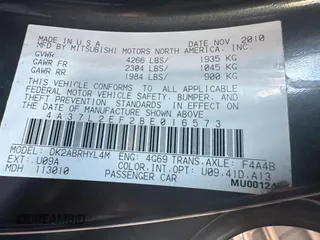2011 Mitsubishi Eclipse GS Sport with VIN 4A37L2EF2BE016573, listed as a Copart auction lot 88146905 with 102,396 mi miles and Clean Title. Bid and sale history available at carsss.com. Image 10.
