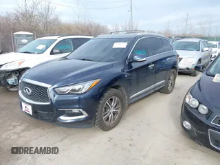 2017 Infiniti QX60 with VIN 5N1DL0MM2HC554832, listed as a IAAI auction lot 41664376 with 109,556 mi miles and . Bid and sale history available at DreamBid. Image 17.