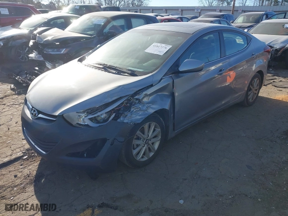 2015 Hyundai Elantra Limited with VIN KMHDH4AE5FU224681, listed as a IAAI auction lot 41817276 with 178,511 mi miles. Bid and sale history available at carsss.com. Image 17.