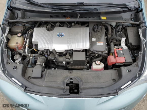 2018 Toyota Prius Two with VIN JTDKBRFU9J3584321, listed as a Copart auction lot 53243105 with 98,068 mi miles and Salvage Title. Bid and sale history available at carsss.com. Image 12.