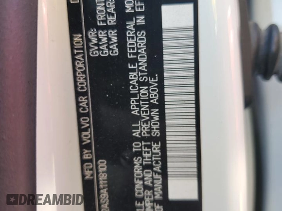 2010 Volvo S80 I6 z VIN YV1982AS9A1118100, wystawiony jako Copart lot #60557655 z przebiegiem 161 249 mil mil oraz Szkoda całkowita • Salvage title. Historia ofert i sprzedaży dostępna na DreamBid. Obrazek 12.