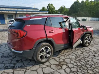 2020 GMC Terrain SLT with VIN 3GKALVEVXLL246773, listed as a Copart auction lot 67335694 with 97,127 mi miles and Salvage title. Bid and sale history available at DreamBid. Image 3.