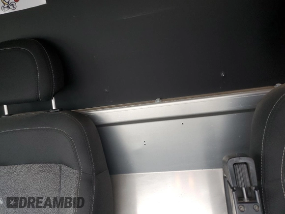2018 Ram ProMaster Cargo with VIN 3C6URVHG9JE139419, listed as a Copart auction lot 72586384 with 56,539 mi miles and Salvage Title. Bid and sale history available at DreamBid. Image 10.