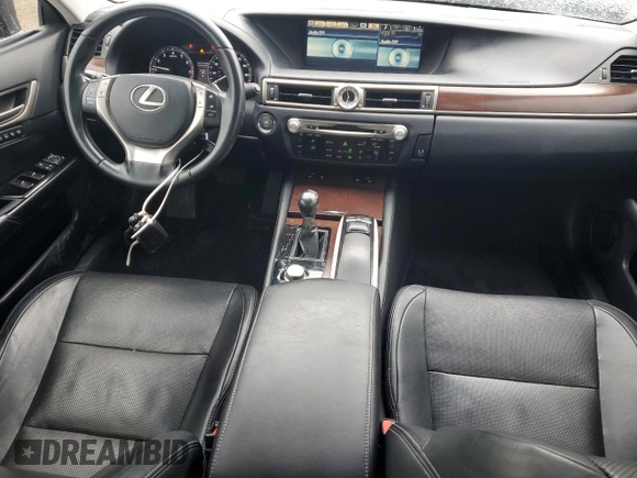 2014 Lexus GS 350 with VIN JTHBE1BL5E5034337, listed as a Copart auction lot 46000525 with 159,380 mi miles and Salvage Title. Bid and sale history available at carsss.com. Image 8.