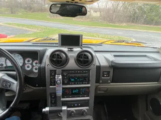 2003 Hummer H2 with VIN 5GRGN23UX3H112710, listed as a Copart auction lot 53854185 with 64,686 mi miles and Salvage Title. Bid and sale history available at carsss.com. Image 9.