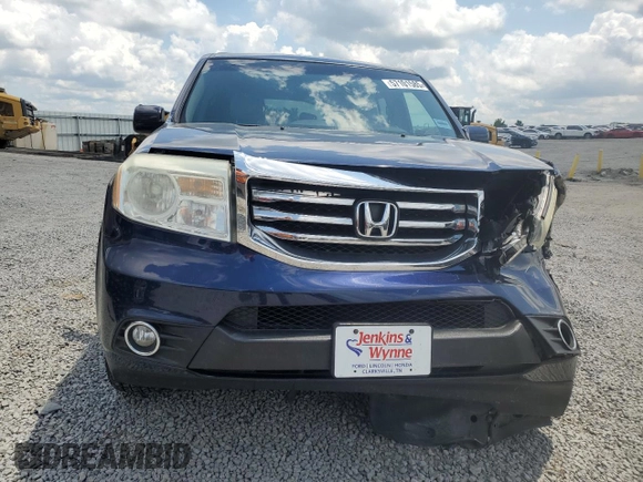 2013 Honda Pilot EX-L с VIN 5FNYF3H55DB021033, выставлен на аукционе Copart как лот 57101585 с пробегом 154 885 миль миль и Списание • Salvage title. История ставок и продаж доступна на DreamBid. Изображение 5.