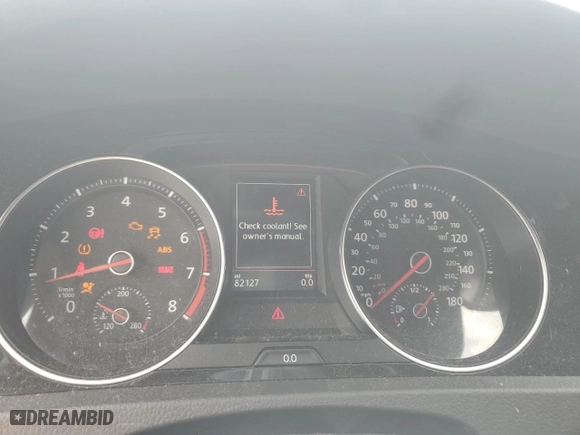 2018 Volkswagen Golf GTI S with VIN 3VW447AU1JM264713, listed as a Copart auction lot 70279374 with 82,127 mi miles and Salvage Title. Bid and sale history available at carsss.com. Image 9.