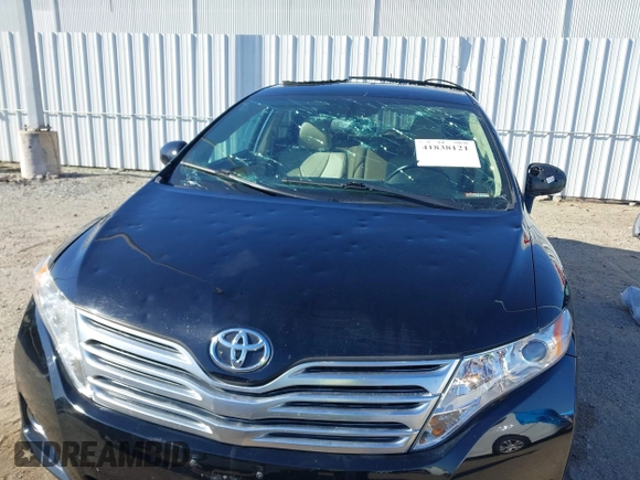 2012 Toyota Venza LE with VIN 4T3ZK3BB3CU050585, listed as a IAAI auction lot 41838121 with 124,596 mi miles. Bid and sale history available at carsss.com. Image 6.