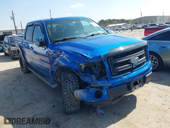 2013 Ford F-150 XL with VIN 1FTFW1EF0DFB98061, listed as a IAAI auction lot 41586726 with 116,183 mi miles. Bid and sale history available at carsss.com. Image 1.
