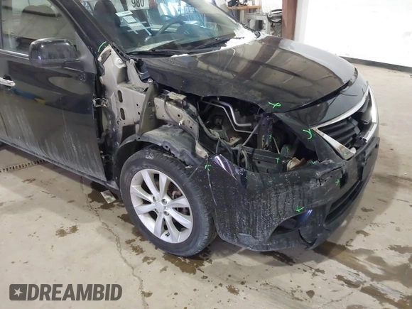 2014 Nissan Versa SV with VIN 3N1CN7AP3EL835817, listed as a IAAI auction lot 41312955 with 183,375 mi miles. Bid and sale history available at carsss.com. Image 6.