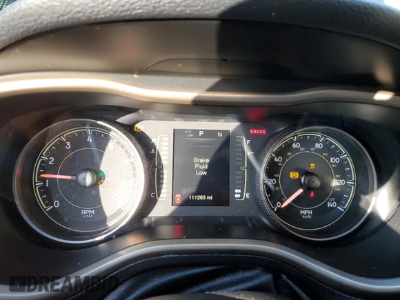 2014 Jeep Cherokee Latitude with VIN 1C4PJMCS3EW152682, listed as a Copart auction lot 48500135 with 111,263 mi miles and Salvage Title. Bid and sale history available at carsss.com. Image 9.