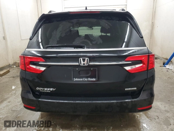 2022 Honda Odyssey Touring with VIN 5FNRL6H88NB051038, listed as a Copart auction lot 56995315 with 108,534 mi miles and Salvage title. Bid and sale history available at DreamBid. Image 6.