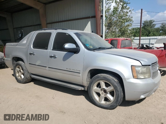 2012 Chevrolet Avalanche LTZ with VIN 3GNMCGE08CG248093, listed as a Copart auction lot 68469134 with 155,844 mi miles and Salvage title. Bid and sale history available at DreamBid. Image 4.