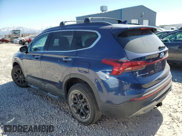 2022 Hyundai Santa Fe XRT with VIN 5NMS6DAJ9NH411572, listed as a Copart auction lot 50330245 with 41,153 mi miles and Salvage Title. Bid and sale history available at carsss.com. Image 2.