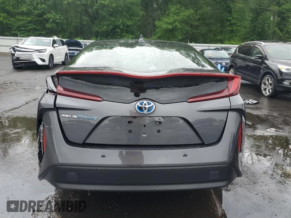 2017 Toyota Prius Plus with VIN JTDKARFP7H3044859, listed as a Copart auction lot 56363135 with 95,194 mi miles and Salvage title. Bid and sale history available at DreamBid. Image 6.