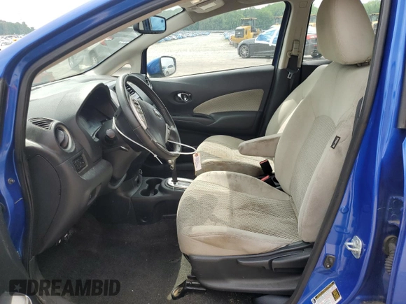 2017 Nissan Note SV with VIN 3N1CE2CP9HL365362, listed as a Copart auction lot 54353235 with Not provided miles and Salvage title. Bid and sale history available at DreamBid. Image 7.