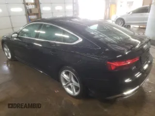 2022 Audi A5 Sportback S line Premium with VIN WAUDACF5XNA021536, listed as a Copart auction lot 82031654 with 52,676 mi miles and Salvage Title. Bid and sale history available at carsss.com. Image 2.