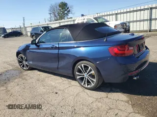 2017 BMW 2 Series 230i with VIN WBA2K9C39HV647568, listed as a Copart auction lot 43027895 with 51,258 mi miles and Salvage title. Bid and sale history available at DreamBid. Image 2.