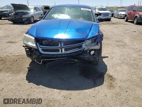 2012 Dodge Avenger SE with VIN 1C3CDZAG8CN327579, listed as a Copart auction lot 53384145 with 123,356 mi miles and Salvage Title. Bid and sale history available at DreamBid. Image 11.