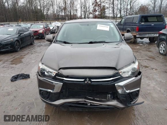 2018 Mitsubishi Outlander Sport ES 2.0 with VIN JA4AR3AU9JU017574, listed as a IAAI auction lot 41044910 with 123,386 mi miles. Bid and sale history available at carsss.com. Image 12.