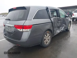 2016 Honda Odyssey EX-L z VIN 5FNRL5H65GB060131, wystawiony jako IAAI lot #41456273 z przebiegiem 134 620 mil mil oraz . Historia ofert i sprzedaży dostępna na DreamBid. Obrazek 4.
