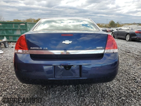 2009 Chevrolet Impala LS with VIN 2G1WB57K791312772, listed as a Copart auction lot 80961134 with 155,994 mi miles and Salvage Title. Bid and sale history available at DreamBid. Image 6.