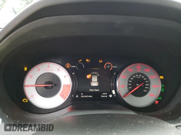 2022 Acura RDX PMC Edition with VIN 5J8TC2H84NL009804, listed as a Copart auction lot 44999475 with 41,465 mi miles and Salvage Title. Bid and sale history available at carsss.com. Image 9.