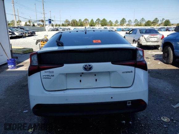 2021 Toyota Prius LE z VIN JTDL9MFU9M3022975, wystawiony jako Copart lot #53810615 z przebiegiem Nie podano mil oraz Nie do naprawy • Non repairable. Historia ofert i sprzedaży dostępna na DreamBid. Obrazek 6.