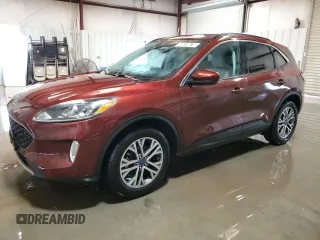 2021 Ford Escape SEL with VIN 1FMCU9H61MUA64038, listed as a Copart auction lot 60610675 with 106,605 mi miles and Clean title. Bid and sale history available at DreamBid. Image 1.