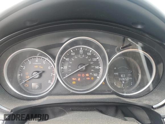 2016 Mazda CX-9 Touring with VIN JM3TCACY2G0121643, listed as a Copart auction lot 53341555 with 143,650 mi miles and Salvage title. Bid and sale history available at DreamBid. Image 9.