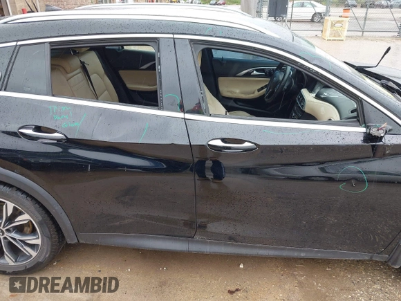 2018 Infiniti QX30 Premium with VIN SJKCH5CR3JA052230, listed as a IAAI auction lot 42299604 with 85,369 mi miles and . Bid and sale history available at DreamBid. Image 6.