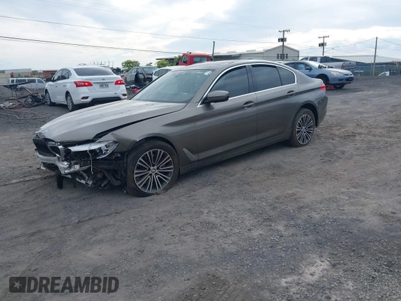 2019 BMW 5 Series 540i with VIN WBAJE5C52KWA98653, listed as a IAAI auction lot 41398589 with Not provided miles and . Bid and sale history available at DreamBid. Image 17.