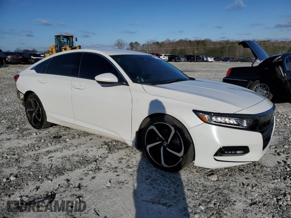 2019 Honda Accord Sport with VIN 1HGCV1F34KA149323, listed as a Copart auction lot 47547635 with 106,677 mi miles and Non Repairable. Bid and sale history available at DreamBid. Image 4.
