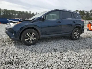 2018 Toyota RAV4 XLE with VIN JTMWFREV6JJ735000, listed as a Copart auction lot 45869275 with 113,675 mi miles and Salvage Title. Bid and sale history available at DreamBid. Image 1.
