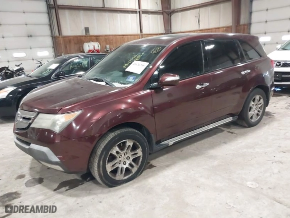 2007 Acura MDX Tech Pkg with VIN 2HNYD28367H542639, listed as a IAAI auction lot 41626285 with 146,735 mi miles. Bid and sale history available at carsss.com. Image 2.