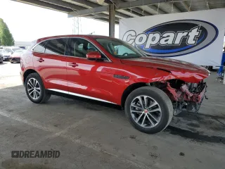 2022 Jaguar F-Pace S with VIN SADCJ2EXXNA689658, listed as a Copart auction lot 54337025 with 35,666 mi miles and Salvage title. Bid and sale history available at DreamBid. Image 4.