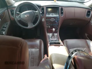 2008 Infiniti EX Journey with VIN JNKAJ09F08M352703, listed as a Copart auction lot 70472604 with Not Provided miles and Salvage Title. Bid and sale history available at carsss.com. Image 8.