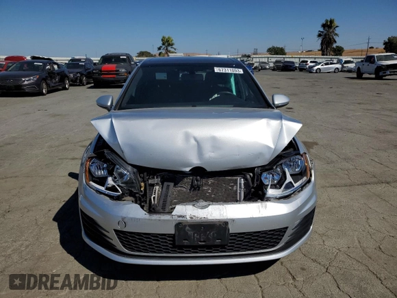 2015 Volkswagen Golf GTI Autobahn with VIN 3VW4T7AU6FM091068, listed as a Copart auction lot 67311093 with 46,042 mi miles. Bid and sale history available at carsss.com. Image 5.