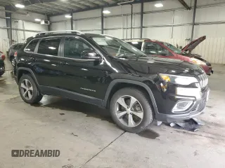 2019 Jeep Cherokee Limited with VIN 1C4PJMDX8KD456740, listed as a Copart auction lot 54556595 with 66,087 mi miles and Salvage title. Bid and sale history available at DreamBid. Image 4.